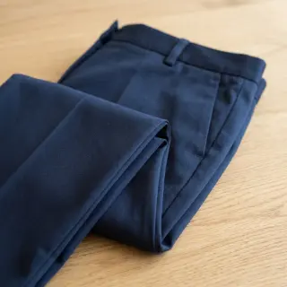 Pamutvászon TWILL Mango marine