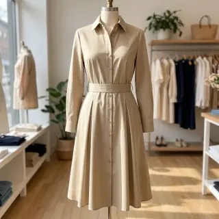 Pamutvászon TWILL Mango light sand