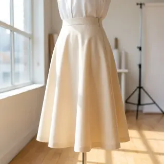 Pamutvászon TWILL Mango ecru