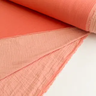 Dupla géz/muszlin DOUBLE FACE peach