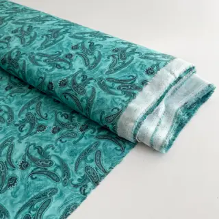 Viszkóz RAYON POPLIN Paisley design C