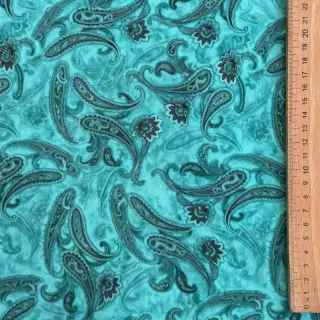 Viszkóz RAYON POPLIN Paisley design C