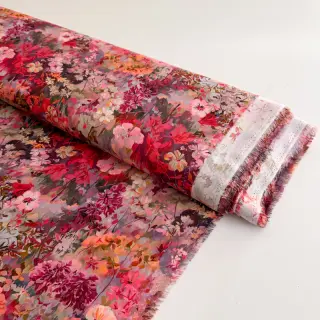 Viszkóz RAYON POPLIN Blossoms design A