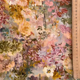 Viszkóz RAYON POPLIN Blossoms design B