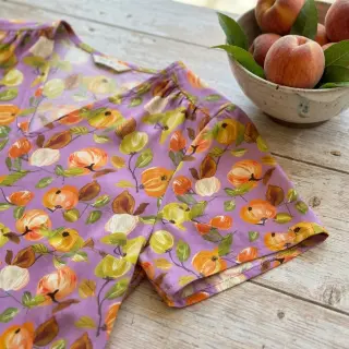 Viszkóz RAYON POPLIN Fruity design C
