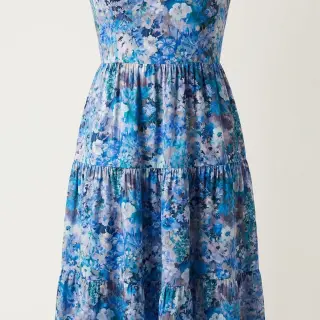 Viszkóz RAYON POPLIN Blossoms design C
