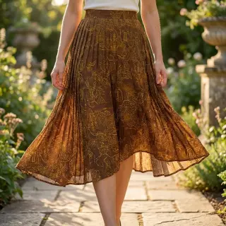 Viszkóz RAYON POPLIN Flow design C