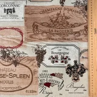 Dekorációs anyag Linenlook Wine label box