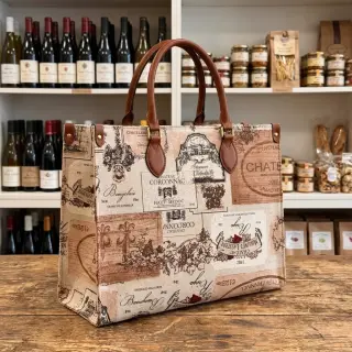 Dekorációs anyag Linenlook Wine label box
