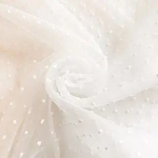 Tüll TÜTÜ DOTS off white