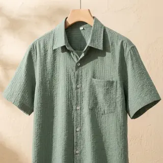 Pamutvászon BUBBLE khaki