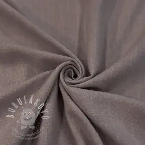 Viszkóz lenvászonnal WASHED taupe