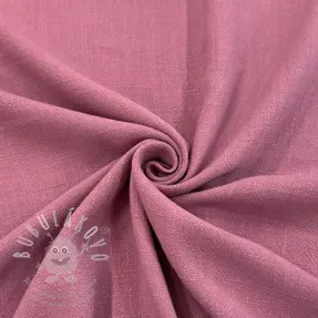Viszkóz lenvászonnal WASHED old pink