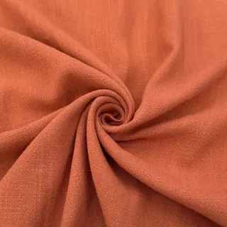 Viszkóz lenvászonnal WASHED terracotta