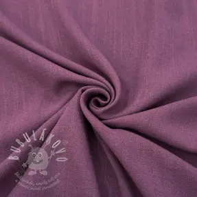 Viszkóz lenvászonnal WASHED mauve