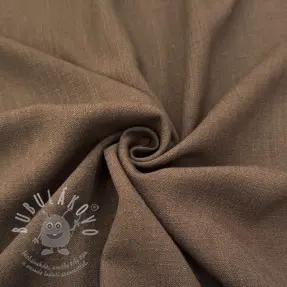 Viszkóz lenvászonnal WASHED light brown