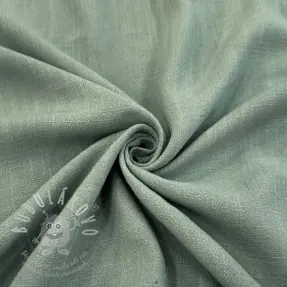 Viszkóz lenvászonnal WASHED old green