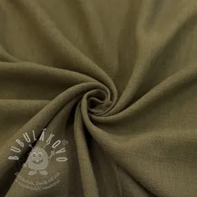Viszkóz lenvászonnal WASHED olive