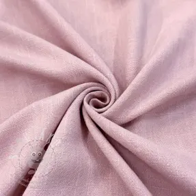Viszkóz lenvászonnal WASHED old rose