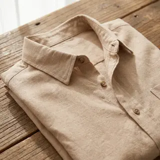 Viszkóz lenvászonnal WASHED beige