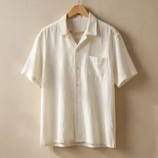 Viszkóz lenvászonnal WASHED ecru