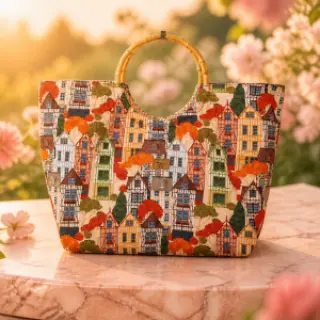 Dekorációs anyag premium Favourite village