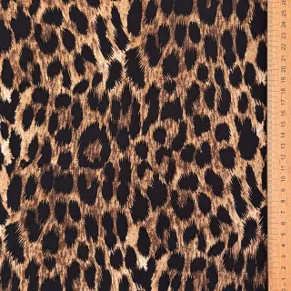 Viszkóz RADIANCE Wild skin brown digital print