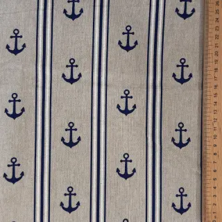Dekorációs anyag Linenlook Stripe Maritime