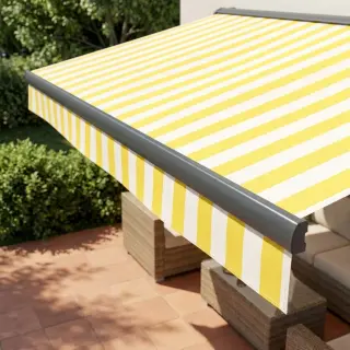 Dekorációs anyag OUTDOOR PREMIUM Stripe yellow