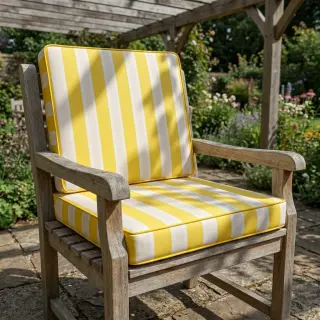 Dekorációs anyag OUTDOOR PREMIUM Stripe yellow