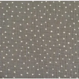 Dupla géz/muszlin Dots grey/white