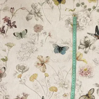 Dekorációs anyag Linenlook Butterfly dreamy flower digital print
