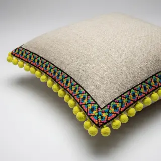 Pom-pom szalag IBIZA neon yellow