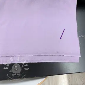 Viszkóz lenvászonnal BUBBLY lavender 2nd class