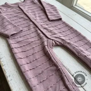 Jersey RUFFLES mauve