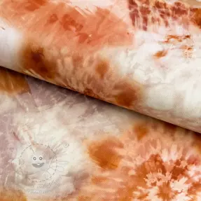 Viszkóz TWILL Messy TIE DYE design B