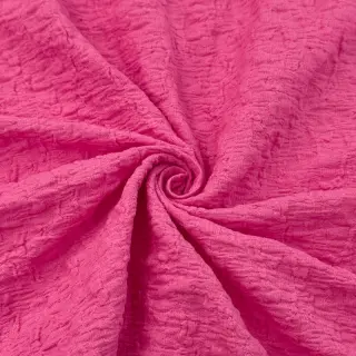 Pamutvászon SMOGGED EMBROIDERY fuchsia