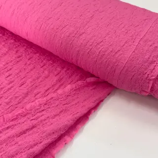 Pamutvászon SMOGGED EMBROIDERY fuchsia