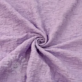 Pamutvászon SMOGGED EMBROIDERY purple