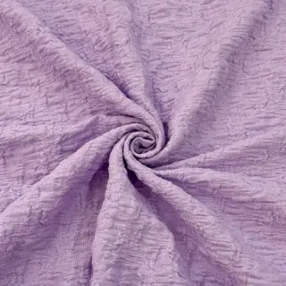 Pamutvászon SMOGGED EMBROIDERY purple