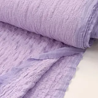 Pamutvászon SMOGGED EMBROIDERY purple