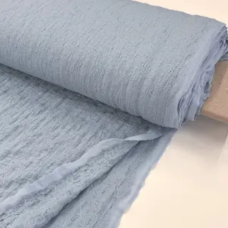 Pamutvászon SMOGGED EMBROIDERY baby blue
