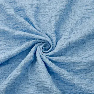 Pamutvászon SMOGGED EMBROIDERY light blue