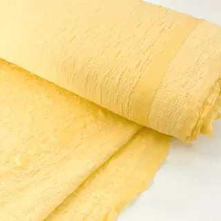 Pamutvászon SMOGGED EMBROIDERY yellow