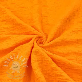 Pamutvászon SMOGGED EMBROIDERY orange