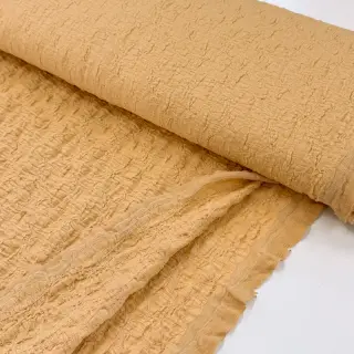 Pamutvászon SMOGGED EMBROIDERY brown