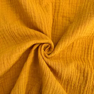 Dupla géz/muszlin ochre