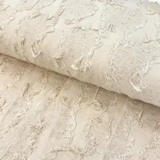 Pamutvászon lenvászonnal JACQUARD RUFFLE