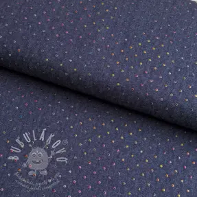 JEANS DENIM 3,8 OZ Drops Metallic dark blue