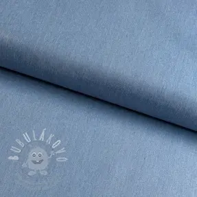 JEANS DENIM 6 OZ STRETCH WASHED metallic blue silver